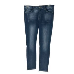 KanCan Jeans Womens Size 31 Waist Blue Stretch Denim Skinny Leg Mid Rise Classic